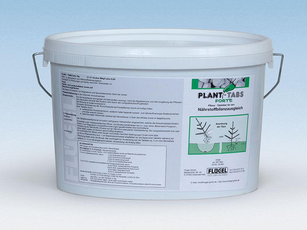 Plant Tabs Forte Eimer à 330 Stk. zu 15g