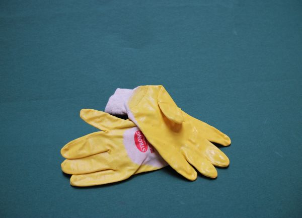 Nitril Handschuh Yellow Star G. 9
